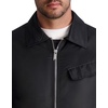 image:imageKARL LAGERFELD Mens Chest Pocket Exposed Zipper Puffer JacketBlack