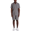 image:imageKARL LAGERFELD Mens Chevron Patterned Short Sleeve ShirtLt Grey