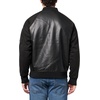image:imageKARL LAGERFELD Mens Collared Pockets Mixed Media Bomber JacketBlack