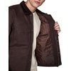 image:imageKARL LAGERFELD Mens Corduroy Collar Twill JacketBrown