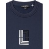 image:imageKARL LAGERFELD Mens Crewneck Logo Basic Relaxed Fit SweatshirtNavy Blazer