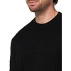 image:imageKARL LAGERFELD Mens Crewneck Long Sleeve Regular Fit Basic ShirtBlack