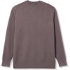 image:imageKARL LAGERFELD Mens Crewneck Long Sleeve Regular Fit Basic ShirtGrey