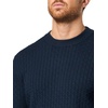 image:imageKARL LAGERFELD Mens Crewneck Long Sleeve Regular Fit Basic ShirtNavy Blazer