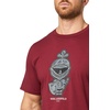 image:imageKARL LAGERFELD Mens Crewneck Short Sleeve Armor Graphic Design Relaxed Fit TShirtCabernet