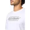 image:imageKARL LAGERFELD Mens Crewneck Short Sleeve Graphic Design Relaxed Fit TShirtOptic White