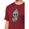 image:imageKARL LAGERFELD Mens Crewneck Short Sleeve Karl Armour Graphic Relaxed Fit TShirtCabernet