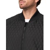 image:imageKARL LAGERFELD Mens Diamond Quilted BomberBlack