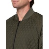 image:imageKARL LAGERFELD Mens Diamond Quilted BomberOlive