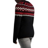 image:imageKARL LAGERFELD Mens Fairisle SweaterBlackRed