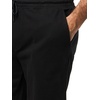 image:imageKARL LAGERFELD Mens Fitted Waistband Cargo Pockets French Terry Mid Thigh Length ShortBlack