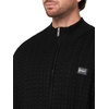 image:imageKARL LAGERFELD Mens Funnel Collar 14 Zip Chest Logo Long Sleeve ShirtDemitsse