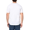 image:imageKARL LAGERFELD Mens Henley Chest Logo Short Sleeve TShirtWhite