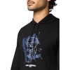 image:imageKARL LAGERFELD Mens Hooded Long Sleeve Karl Logo Kangaroo Pocket SweatshirtBlack