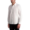 image:imageKARL LAGERFELD Mens Jacquard Tonal Polka Dots Long Sleeve TopWhite