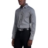 image:imageKARL LAGERFELD Mens Karltooth Print Long Sleeve Dress ShirtBlackWhite