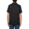 image:imageKARL LAGERFELD Mens Linen Short Sleeve Button Front Woven DressBlack