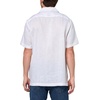 image:imageKARL LAGERFELD Mens Linen Short Sleeve Button Front Woven DressOptic White