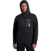 image:imageKARL LAGERFELD Mens Long Sleeve Large Logo Patch HoodieBlack