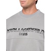 image:imageKARL LAGERFELD Mens Long Sleeve Pullover Relaxed Fit SweatshirtGrey