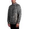image:imageKARL LAGERFELD Mens Long Sleeve Turtleneck SweaterBlackWhite