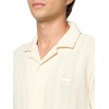 image:imageKARL LAGERFELD Mens Nylon Short Sleeve Chest Pocket Woven DressNatural