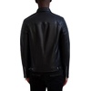 image:imageKARL LAGERFELD Mens Outerwear Collared Leather JacketBlack