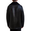 image:imageKARL LAGERFELD Mens Outerwear Faux Shearling Collared Button Front JacketBlack