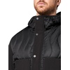 image:imageKARL LAGERFELD Mens Outerwear Quilted Hooded JacketBlack
