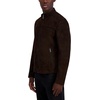 image:imageKARL LAGERFELD Mens Outerwear Suede Stand Collar JacketBrown
