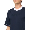 image:imageKARL LAGERFELD Mens Pullover Short Sleeve Embroidered TShirtNavy