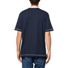 image:imageKARL LAGERFELD Mens Pullover Short Sleeve Embroidered TShirtNavy