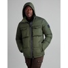 image:imageKARL LAGERFELD Mens Quilted Zip Out Hood Puffer JacketOlive