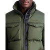 image:imageKARL LAGERFELD Mens Quilted Zip Out Hood Puffer JacketOlive