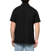 image:imageKARL LAGERFELD Mens Short Sleeve Button Front Collared Woven DressBlack