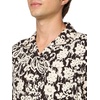 image:imageKARL LAGERFELD Mens Short Sleeve Button Front Collared Woven DressBrownTan