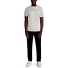 image:imageKARL LAGERFELD Mens Short Sleeve Crewneck Textured TShirtWhite