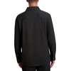 image:imageKARL LAGERFELD Mens Side Buttons Chest Pocket Long Sleeve TopBlack