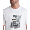 image:imageKARL LAGERFELD Mens Soft Cotton Crew Neck TShirtWhite