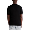 image:imageKARL LAGERFELD Mens Textured Short Sleeve Crewneck SweaterBlack Multi