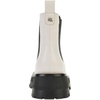 image:imageKARL LAGERFELD PARIS womens Mayde Leather Lugsole Ankle BootSft WtBlk