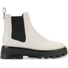 image:imageKARL LAGERFELD PARIS womens Mayde Leather Lugsole Ankle BootSft WtBlk