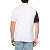 image:imageKARL LAGERFELD Paris Mens Collared Short Sleeve Color Blocking PoloWhiteBlack