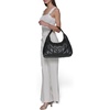 image:imageKARL LAGERFELD Paris Voyage Hobo BagJet BlackGunmetal