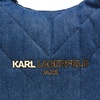 image:imageKARL LAGERFELD Paris Voyage Hobo BagWashed Denim