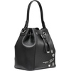 image:imageKARL LAGERFELD Paris Womens Adele Bucket BagBlackSilver