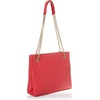 image:imageKARL LAGERFELD Paris Womens Charlotte Shoulder BagCrimson