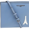 image:imageKARL LAGERFELD Paris Womens Essential CrossbodyBlue Fog Legacy