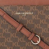 image:imageKARL LAGERFELD Paris Womens Essential CrossbodyBrownKhaki