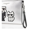 image:imageKARL LAGERFELD Paris Womens Essential CrossbodySilver Legacy